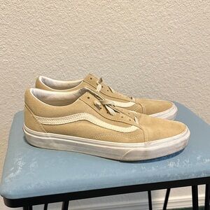 Vans Beige Suede Sneakers